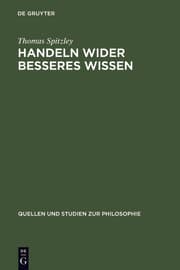 Cover von Handeln wider besseres Wissen