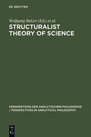 Cover von Structuralist Theory of Science