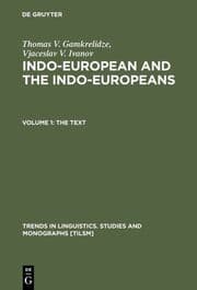 Cover von Indo-European and the Indo-Europeans