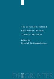 Cover von Tractate Berakhot First Order: Zeraim