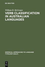 Cover von Verb Classification in Australian Languages