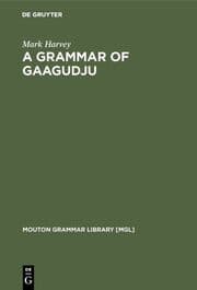 Cover von A Grammar of Gaagudju