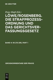Cover von §§ 213-295
