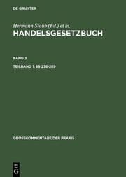 Cover von Tlbd 1: §§ 238-289.Tlbd 2: §§ 290-342a