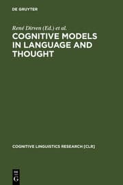 Cover von Cognitive Models in Language and Thought
