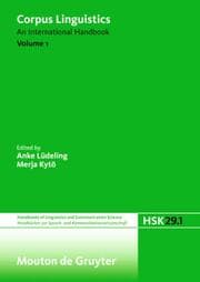 Cover von Corpus Linguistics. Volume 1