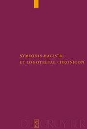 Cover von Symeonis Magistri et Logothetae Chronicon