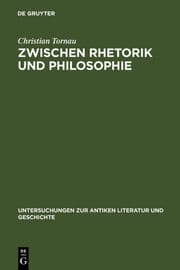 Cover von Zwischen Rhetorik und Philosophie