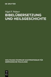 Cover von Bibelübersetzung und Heilsgeschichte