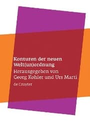 Cover von Konturen der neuen Welt(un)ordnung