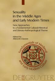 Cover von Sexuality in the Middle Ages and Early Modern Times