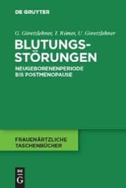 Cover von Blutungsstörungen
