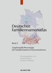 Cover von Graphematik/Phonologie der Familiennamen II