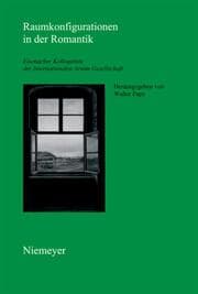 Cover von Raumkonfigurationen in der Romantik