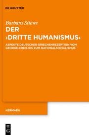 Cover von Der 'Dritte Humanismus'