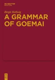 Cover von A Grammar of Goemai