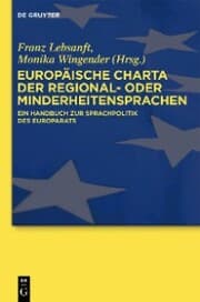 Cover von Europäische Charta der Regional- oder Minderheitensprachen