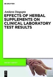Cover von Effects of Herbal Supplements on Clinical Laboratory Test Results