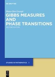 Cover von Gibbs Measures and Phase Transitions
