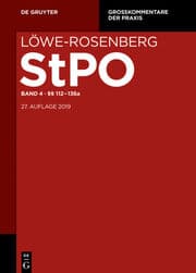 Cover von §§ 112-136a