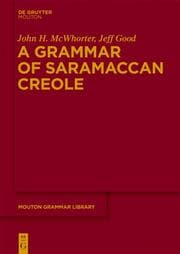 Cover von A Grammar of Saramaccan Creole