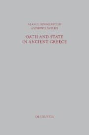 Cover von Oath and State in Ancient Greece