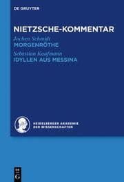 Cover von Nietzsche-Kommentar 'Morgenröthe'/'Idyllen aus Messina'