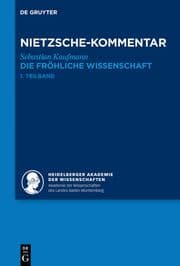 Cover von Nietzsche-Kommentar 'Die fröhliche Wissenschaft'