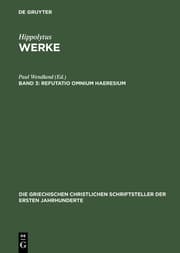 Cover von Refutatio omnium haeresium