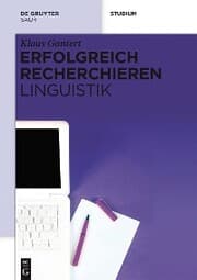 Cover von Erfolgreich recherchieren - Linguistik