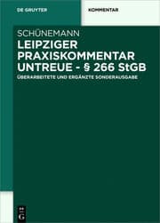 Cover von Leipziger Praxiskommentar Untreue - § 266 StGB
