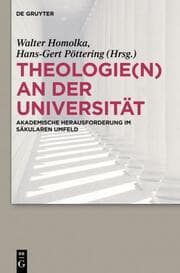 Cover von Theologie(n) an der Universität