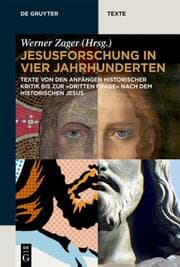 Cover von Jesusforschung in vier Jahrhunderten