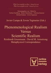 Cover von Phenomenological Realism Versus Scientific Realism