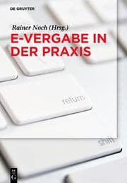 Cover von e-Vergabe in der Praxis