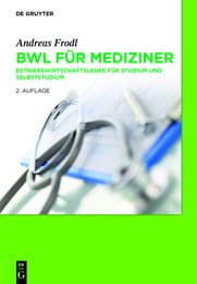 Cover von BWL für Mediziner