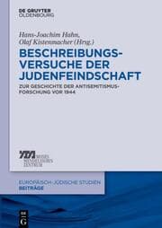 Cover von Beschreibungsversuche der Judenfeindschaft