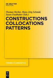Cover von Constructions Collocations Patterns
