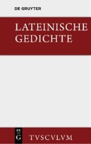 Cover von Lateinische Gedichte im Urtext mit den schönsten Übertragungen deutscher Dichter