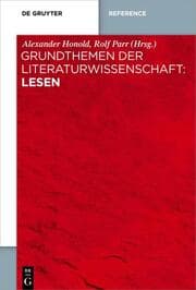 Cover von Grundthemen der Literaturwissenschaft: Lesen