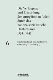 Cover von Deutsches Reich und Protektorat Böhmen und Mähren Oktober 1941 - März 1943