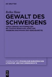 Cover von Gewalt des Schweigens