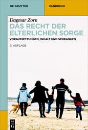 Cover von Das Recht der elterlichen Sorge