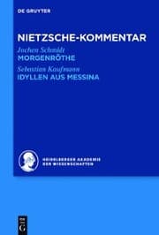 Cover von Kommentar zu Nietzsches 'Morgenröthe','Idyllen aus Messina'