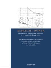 Cover von Albrecht Dürer - Supplement zur 'Menschlichen Proportion'. Die Dresdner Handschrift (1523)