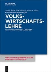 Cover von Volkswirtschaftslehre