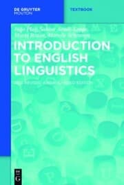 Cover von Introduction to English Linguistics