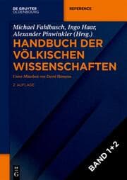 Cover von Handbuch der völkischen Wissenschaften 1+2