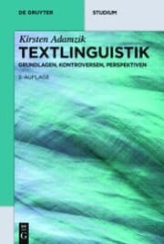 Cover von Textlinguistik
