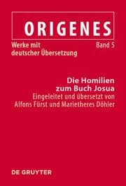 Cover von Die Homilien zum Buch Josua